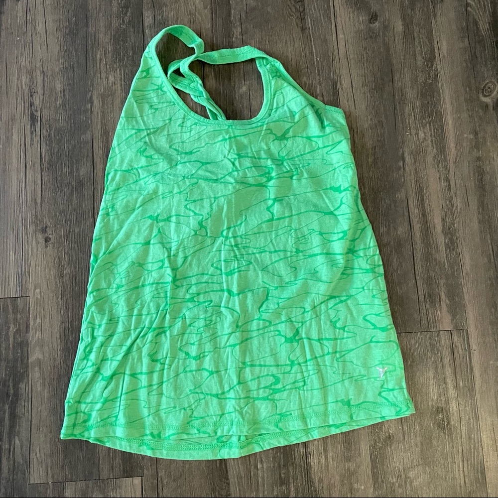 Nike green exercise tank